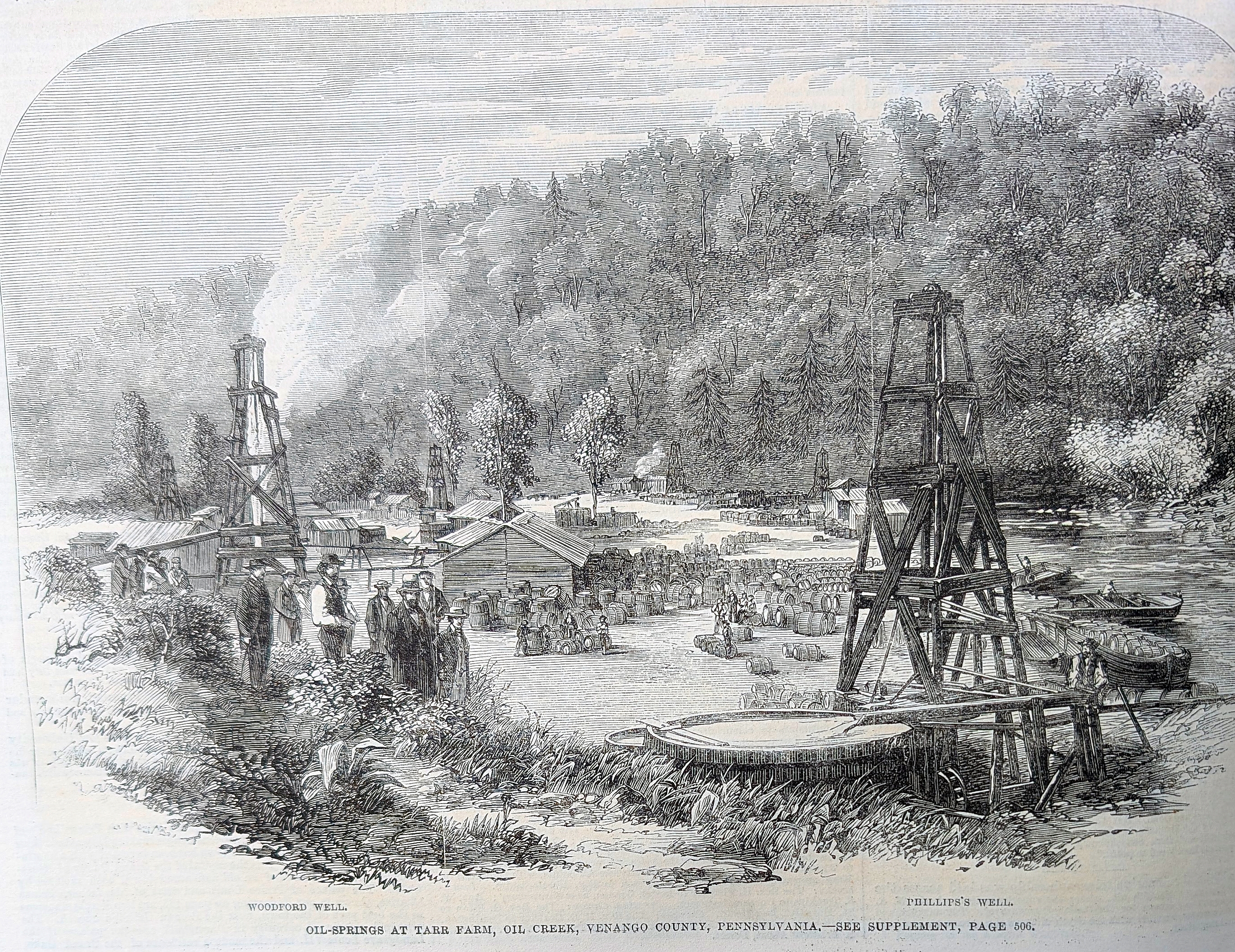 oil springs in Penn